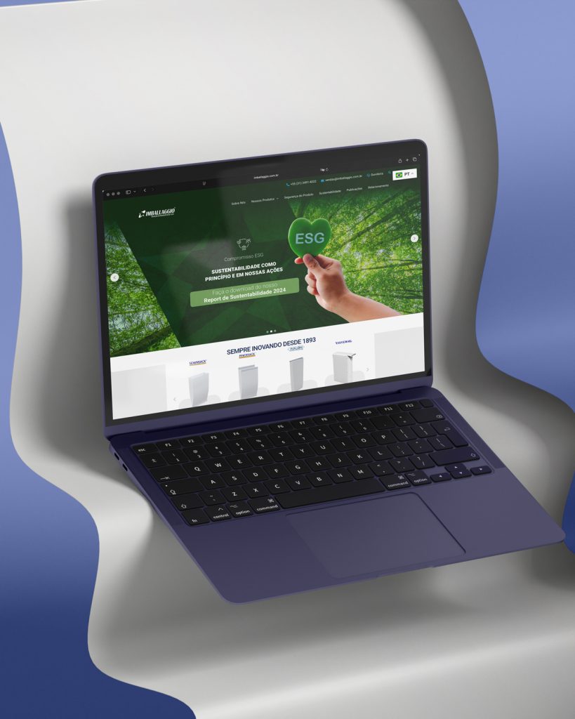 Imballaggio lança novo site e reforça posicionamento de inovação, qualidade e sustentabilidade